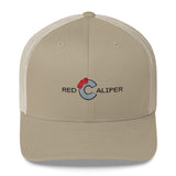 Red Caliper | High Quality Embroidered Trucker Hat